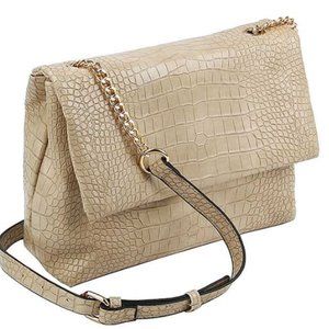 NWT Vegan Snake Leather Crossbody Purse